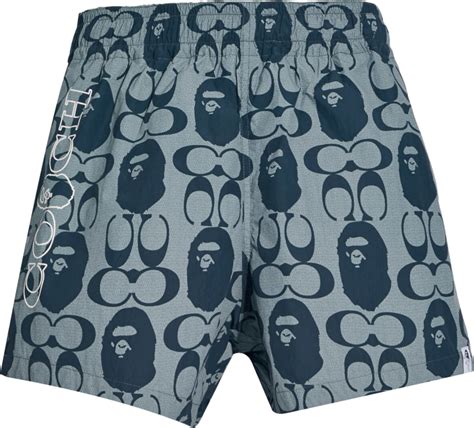 bape coach shorts.